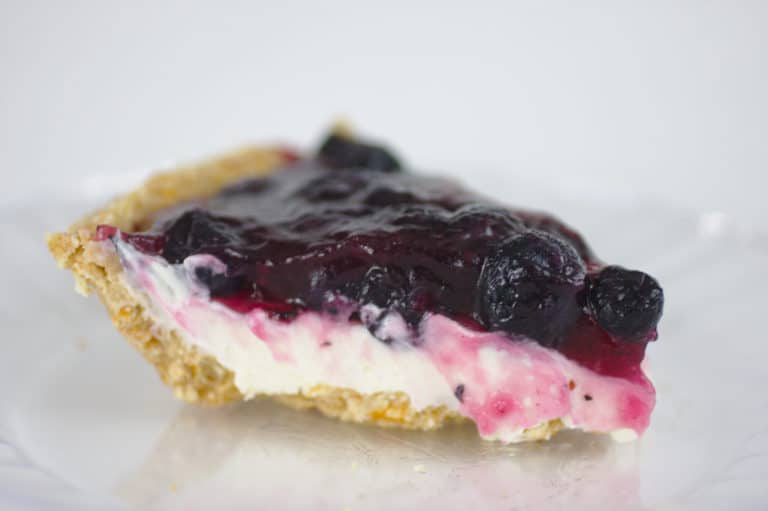 blueberry pretzel slice