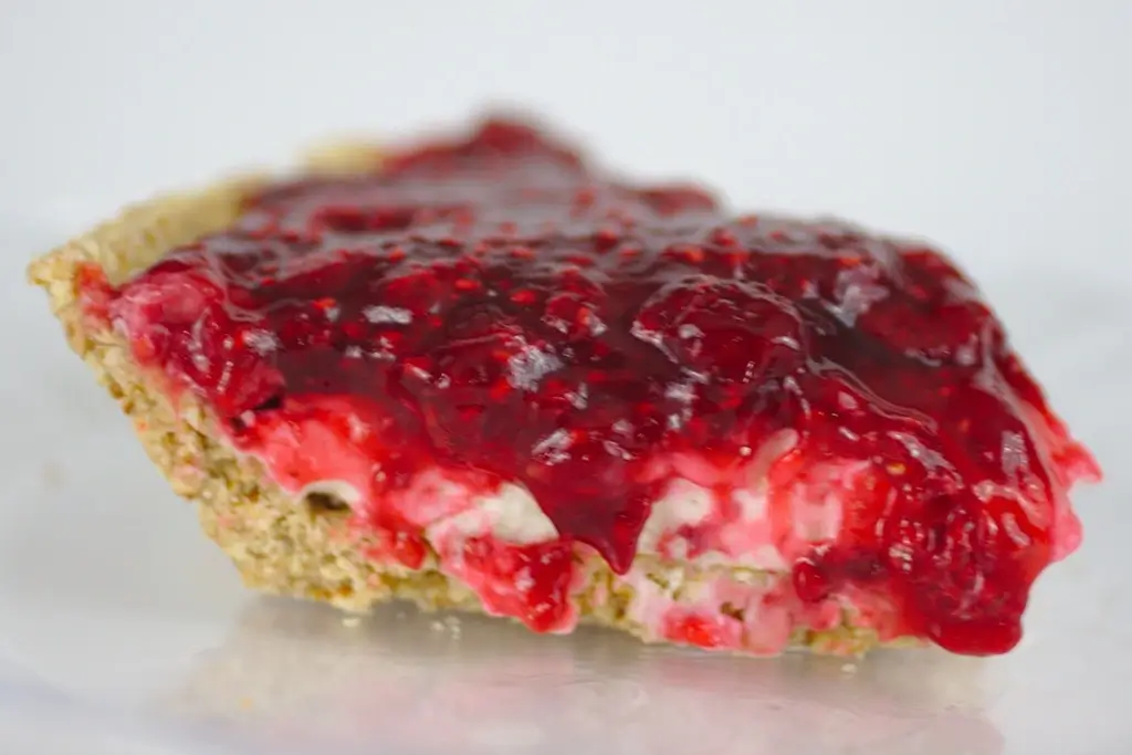 Raspberry Pretzel Pie